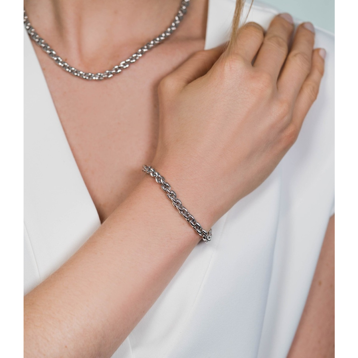 Zinzi zilveren fantasie armband ZIA1205