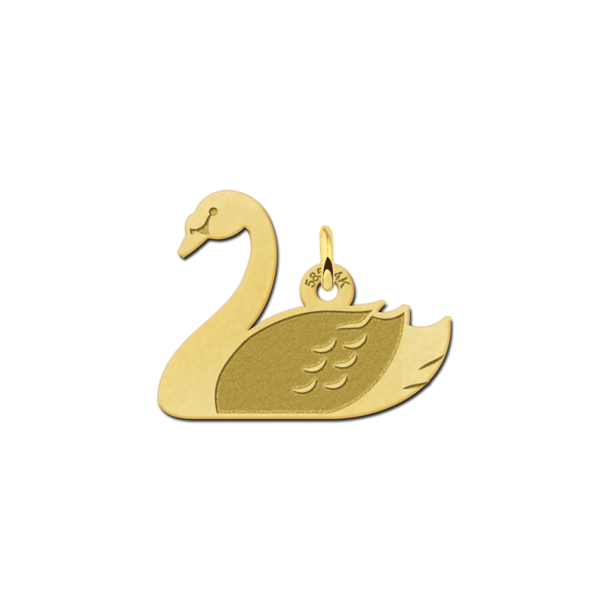 Zwaan hanger van goud