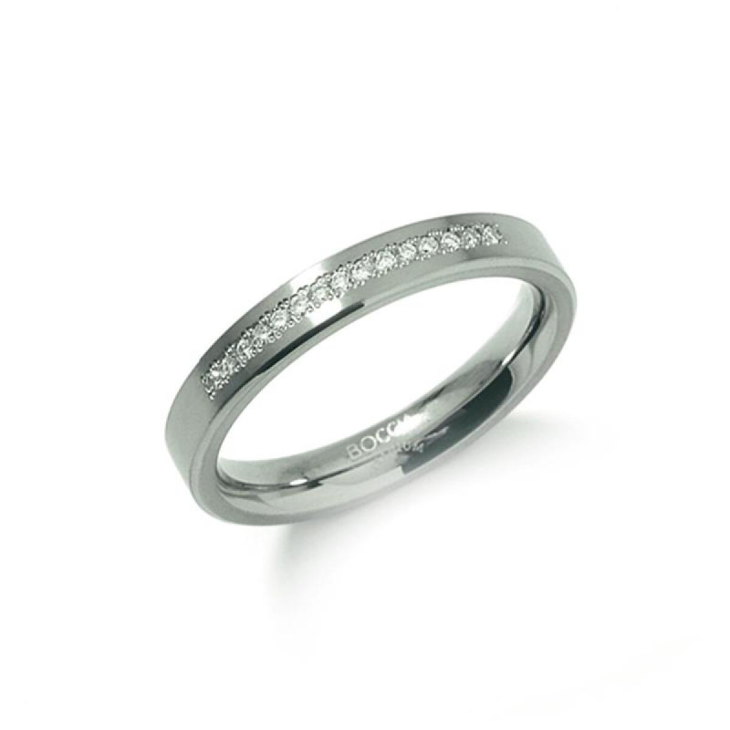 boccia-titanium-0120-04-zilverkleurige-ring-met-diamant-0-075-crt-3-mm-breed