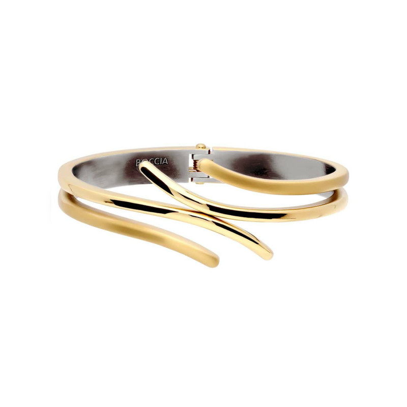 boccia-titanium-0396-04-elegante-dames-bangle-goudkleurig-diameter-63-mm