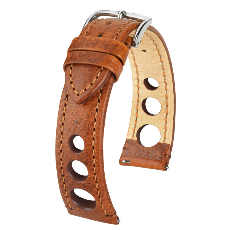 hirsch-rally-05102070-2-leren-horlogeband-cognac-met-open-cirkels-breedte-18-22-mm