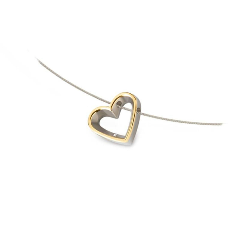 boccia-titanium-07014-02-hanger-bicolor-met-diamant-20-x-5-mm