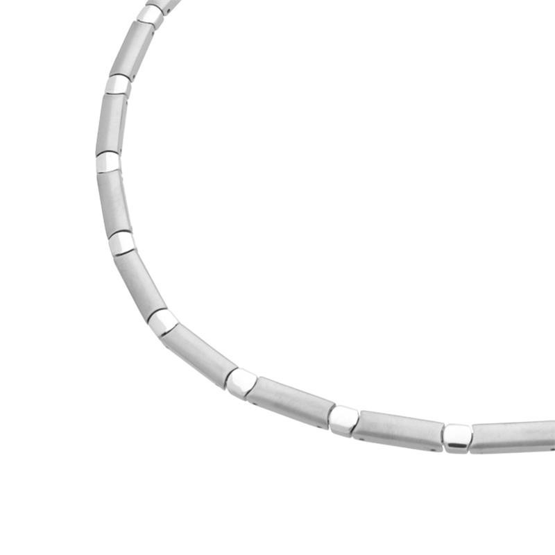 Sluiting ontwerper De schuld geven Boccia ketting 08030-01 titanium | Mostert Juweliers