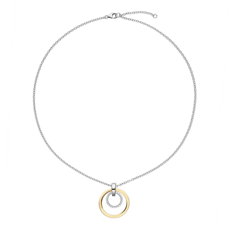 glow-102-0686-45-tricolor-ketting-met-hanger-cirkels-met-zirkonia-s-27-mm-lengte-45-cm
