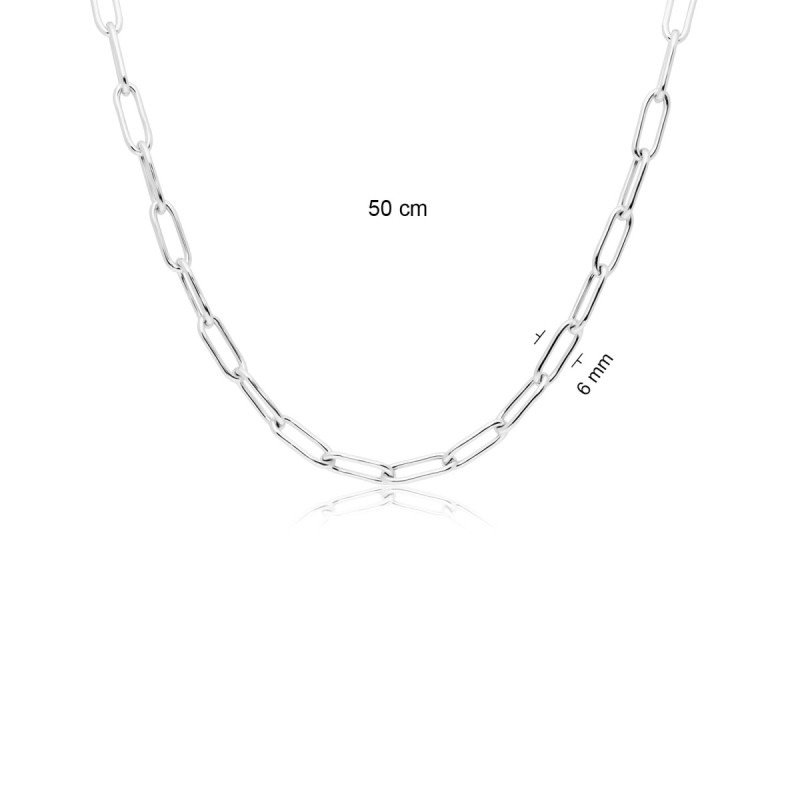 glow-102-2219-45-zilveren-paperclip-schakelketting-6-mm-breed-lengte-50-cm