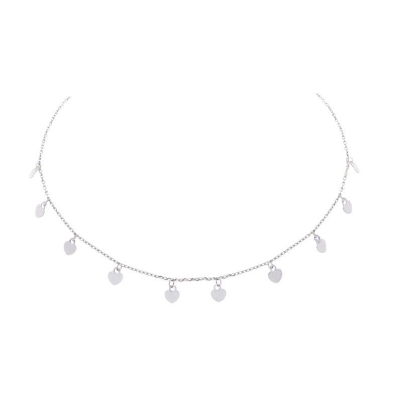 glow-102-6433-38-925-zilveren-kinder-ketting-met-hanger-hartjes-lengte-38-cm