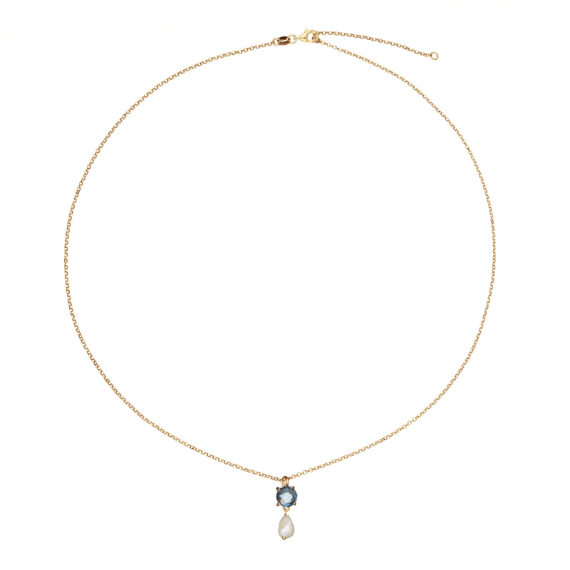 glow-102-8622-55-gold-plated-jasseron-schakelketting-met-parel-en-zirkonia-lengte-55-cm