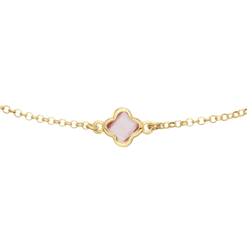 glow-102-8625-55-gold-plated-jasseron-ketting-met-roze-zirkonia-stenen-lengte-50-55-cm