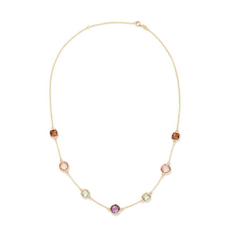 glow-102-8629-55-gold-plated-ketting-met-man-made-multicolor-stenen-lengte-55-cm