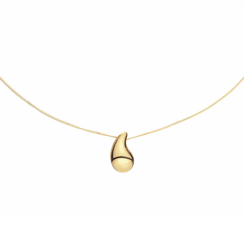 glow-102-8697-45-gold-plated-ketting-met-druppelvormige-hanger-22-mm-lengte-55-60-cm