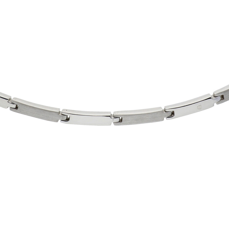 glow-103-0474-43-zilveren-schakelketting-met-staafjes-mat-en-glanzend-3-mm-breed-lengte-43-cm