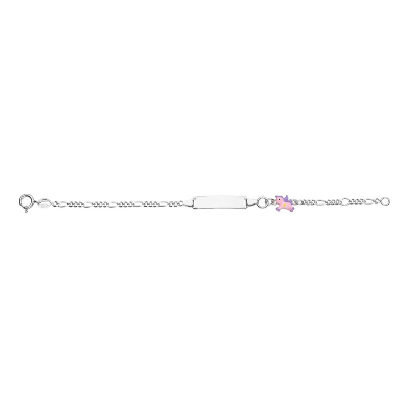 glow-104-0512-14-kinder-zilveren-plaatarmband-met-emaille-eenhoornhanger-25-mm-x-5-mm-lengte-12-14-cm