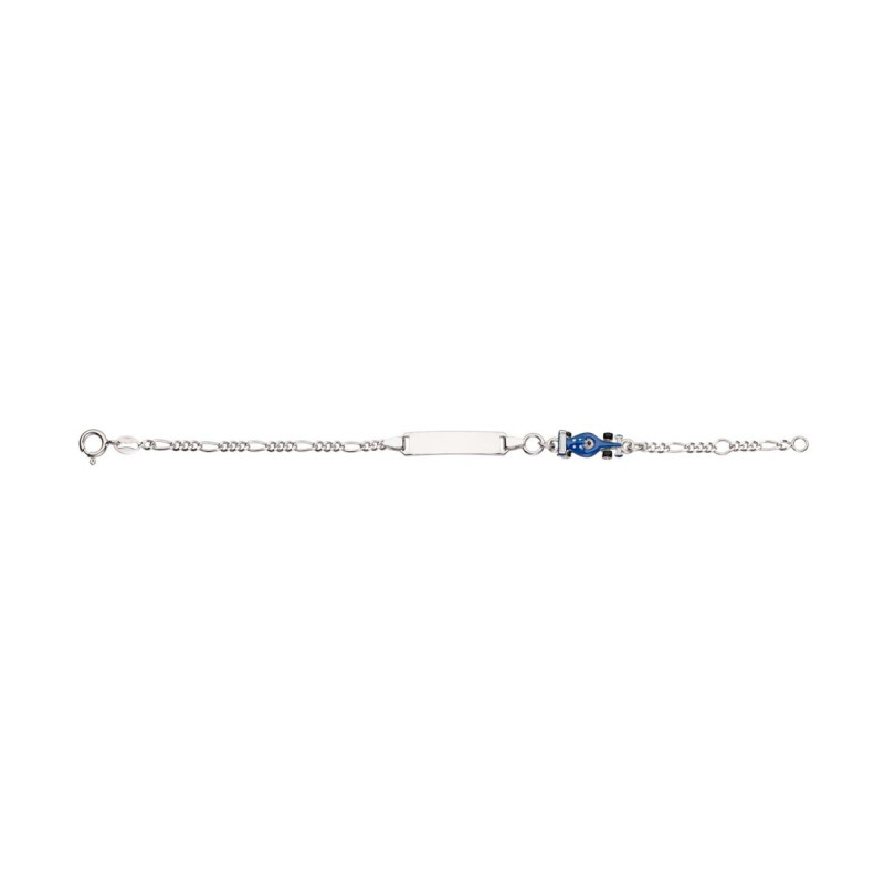 glow-104-0526-16-kinder-zilveren-plaatarmband-met-emaille-hanger-raceauto-25-mm-x-5-mm-lengte-15-cm