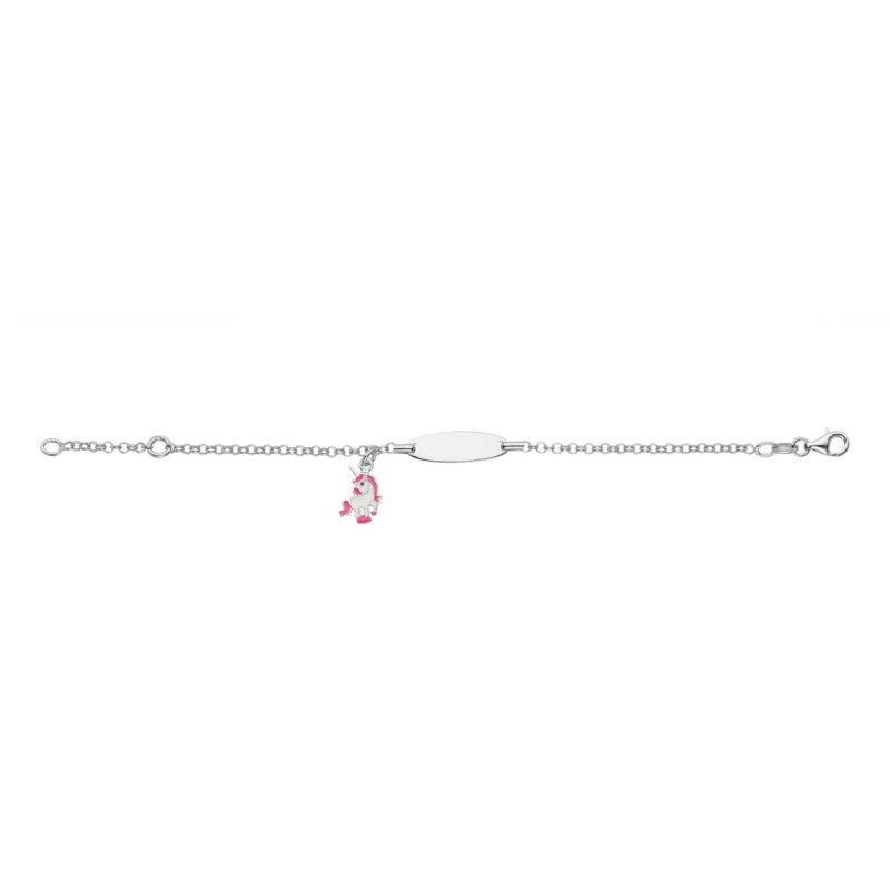 glow-104-0688-16-kinder-zilveren-jasseron-plaatarmband-met-eenhoornhanger-10-mm-x-5-mm-lengte-14-16-cm
