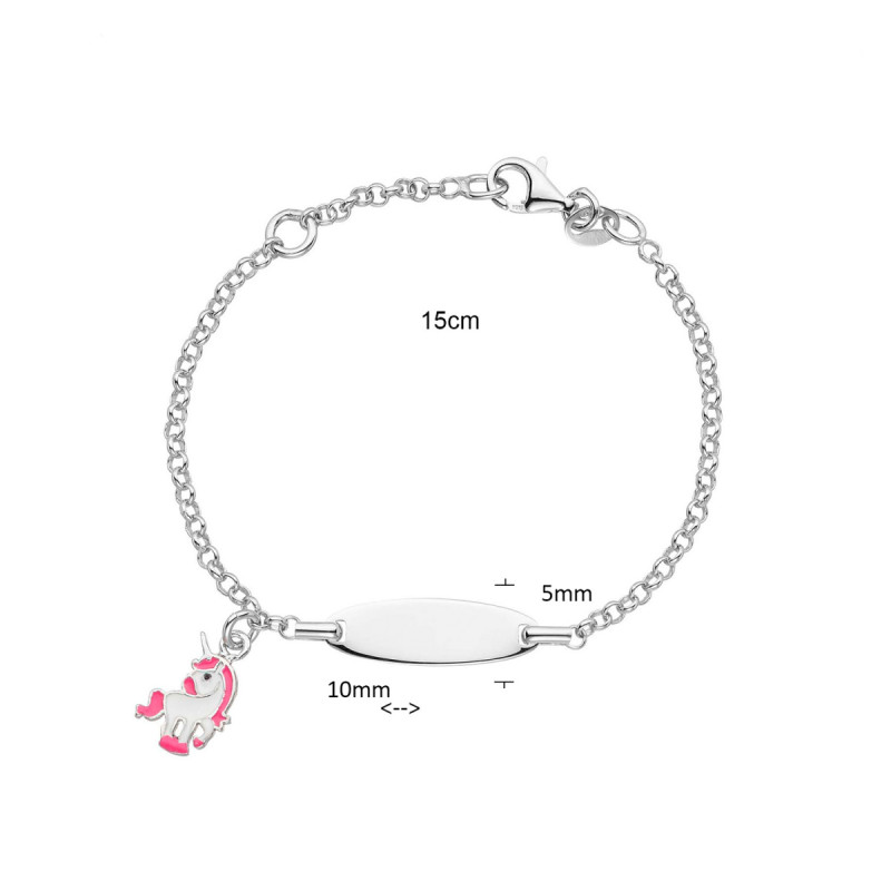 glow-104-0688-16-kinder-zilveren-jasseron-plaatarmband-met-eenhoornhanger-10-mm-x-5-mm-lengte-14-16-cm