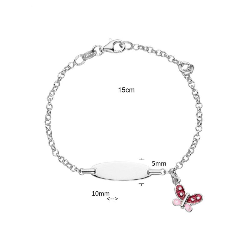 glow-104-0689-16-kinder-zilveren-plaatarmband-met-vlinderhanger-10-mm-x-5-mm-lengte-14-16-cm