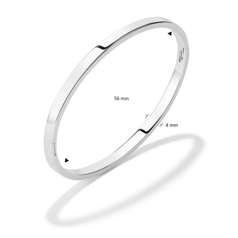 glow-104-1157-04-zilveren-bangle-met-glanzende-afwerking-4-mm-breed-diameter-56-mm