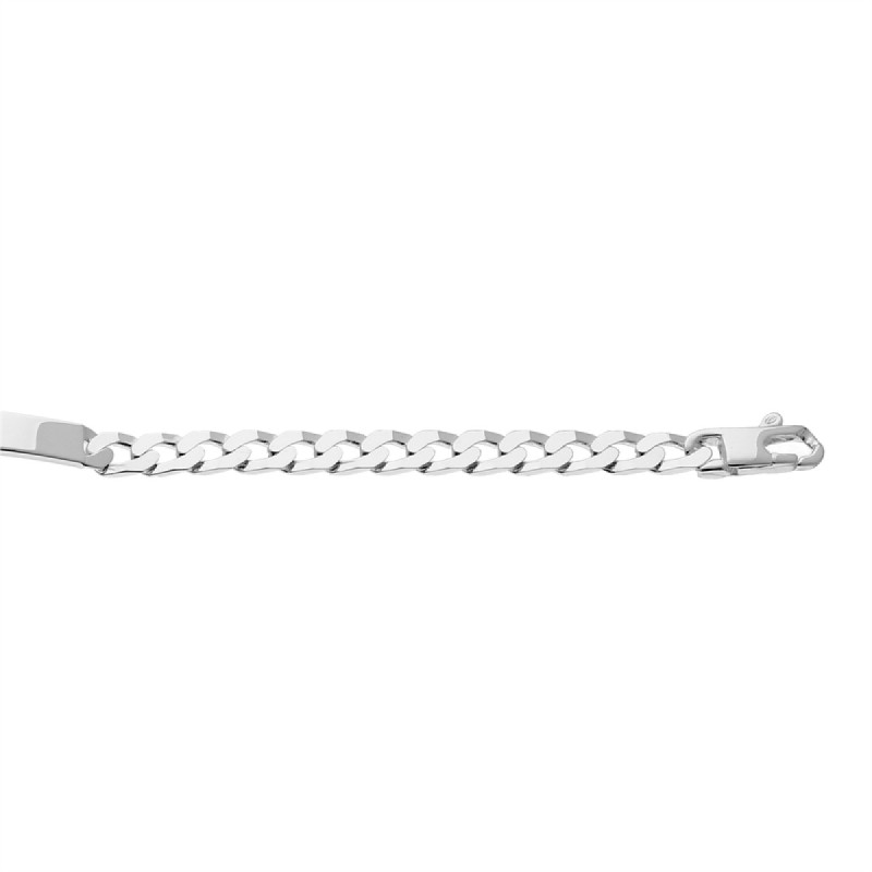 glow-104-2050-20-zilveren-gourmet-schakelarmband-met-rechthoekige-plaat-4-mm-breed-lengte-20-cm