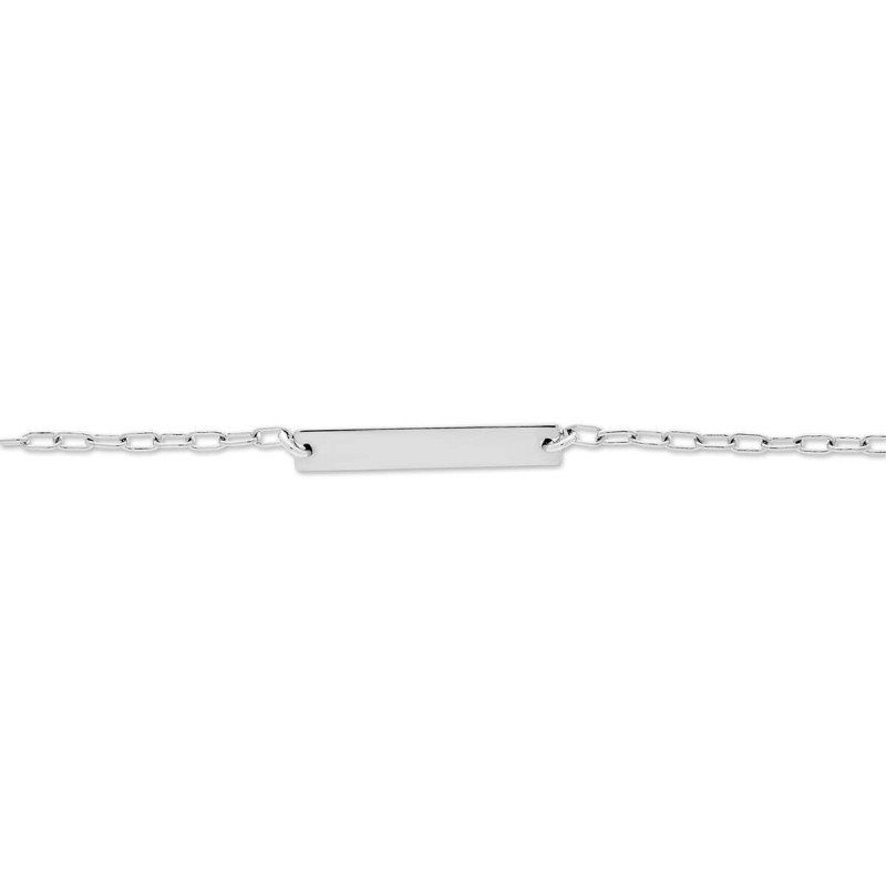 glow-104-2378-19-zilveren-gepersonaliseerde-plaatarmband-rechthoekige-hanger-25-mm-x-4-mm-lengte-19-cm