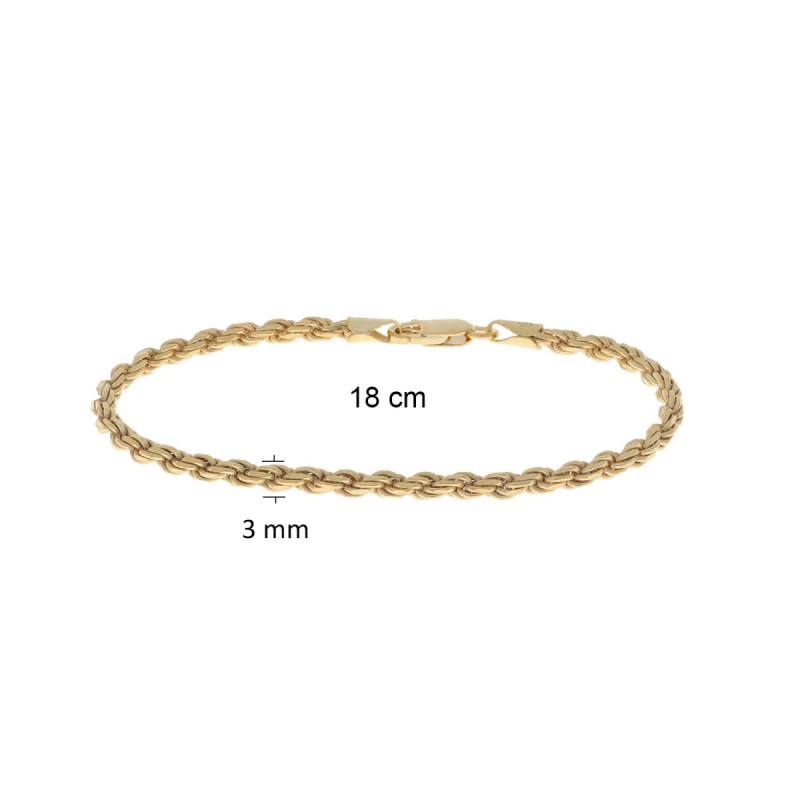 glow-104-8102-18-gold-plated-glanzende-gourmet-schakelarmband-3-mm-breed-lengte-18-cm