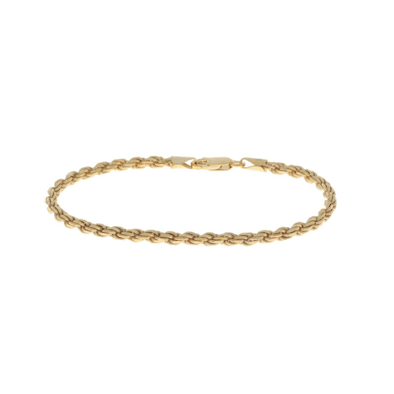 glow-104-8102-18-gold-plated-glanzende-gourmet-schakelarmband-3-mm-breed-lengte-18-cm