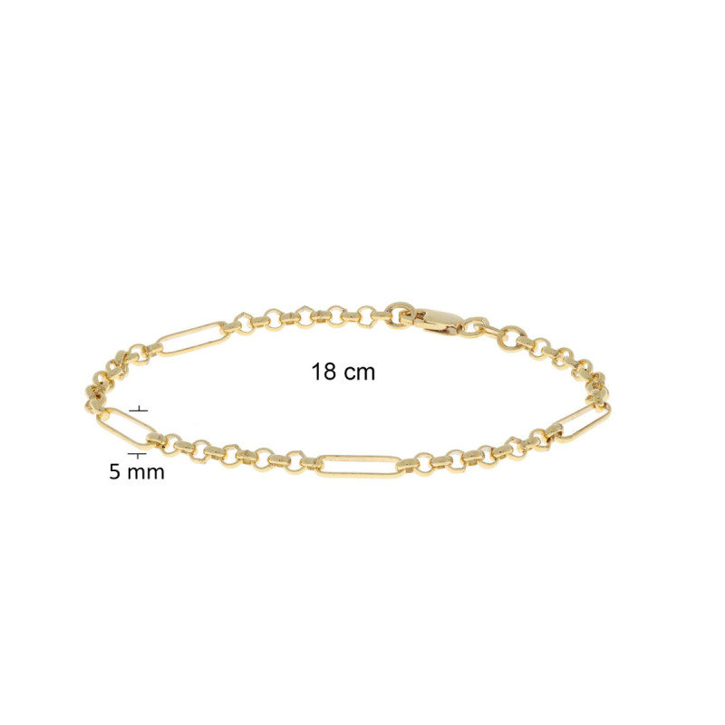 glow-104-8111-18-vergulde-schakelarmband-met-ovale-en-ronde-schakels-5-mm-breed-lengte-18-cm