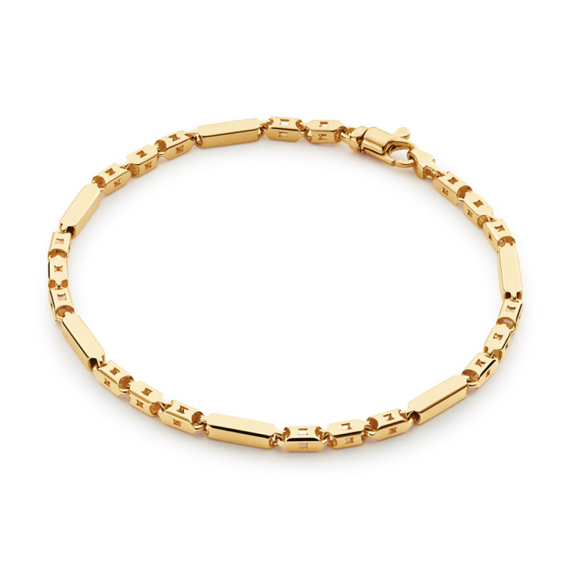 glow-104-8257-19-goudkleurige-schakelarmband-met-rechthoekige-en-vierkante-schakels-3-mm-breed-lengte-19-cm
