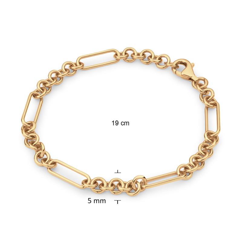glow-104-8990-19-gold-plated-schakelarmband-met-afwisselende-schakels-5-mm-breed-lengte-19-cm