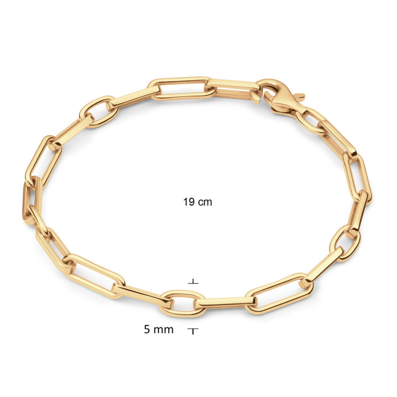 glow-104-8991-19-goudkleurige-schakelarmband-met-paperclip-design-5-mm-breed-lengte-19-cm