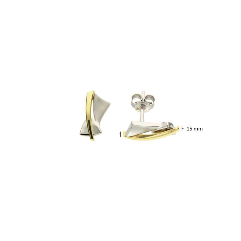 glow-106560300-bicolor-oorknopjes-met-asymmetrische-vorm-hoogte-15-mm