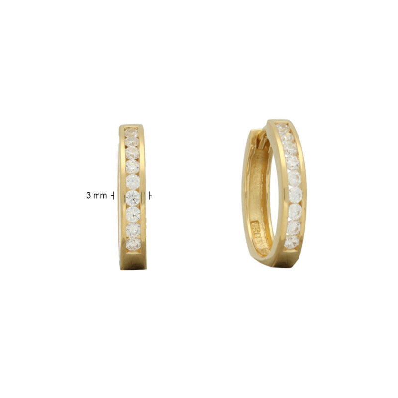glow-107801300-gold-plated-oorringen-met-zirkonia-3-mm-breed-diameter-16-5-mm