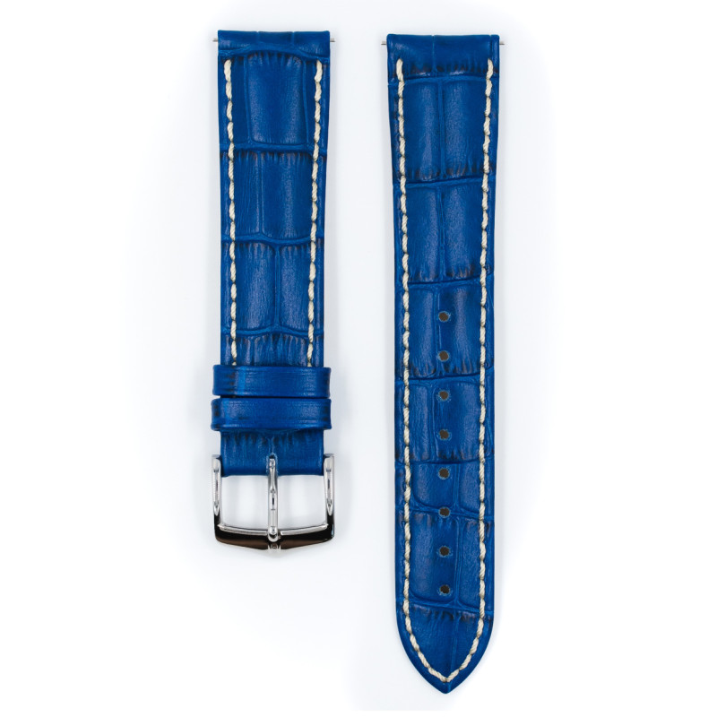 hirsch-modena-10302885-2-blauwe-leren-kroko-horlogeband-met-beige-stiksel-18-22-mm-breed