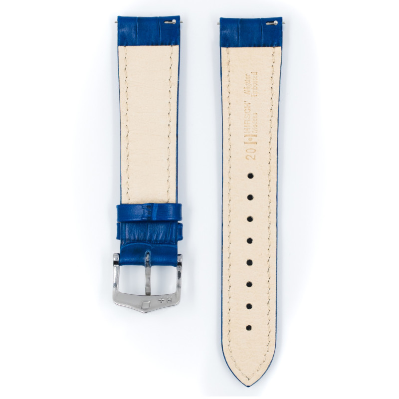 hirsch-modena-10302885-2-blauwe-leren-kroko-horlogeband-met-beige-stiksel-18-22-mm-breed