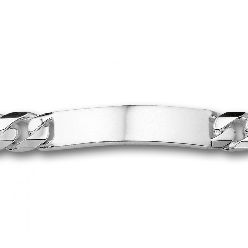 mooie-zilveren-heren-gourmet-armband-met-graveerplaat