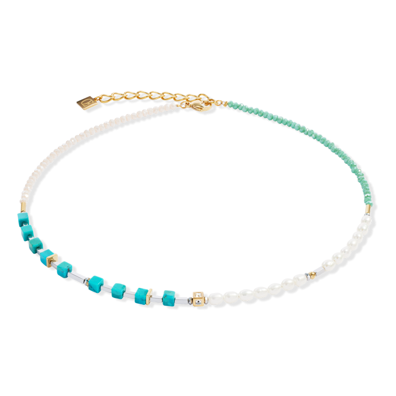 coeur-de-lion-turquoise-ketting-1126-10-0605-princess-fusion-pearls-lengte-42-48-cm