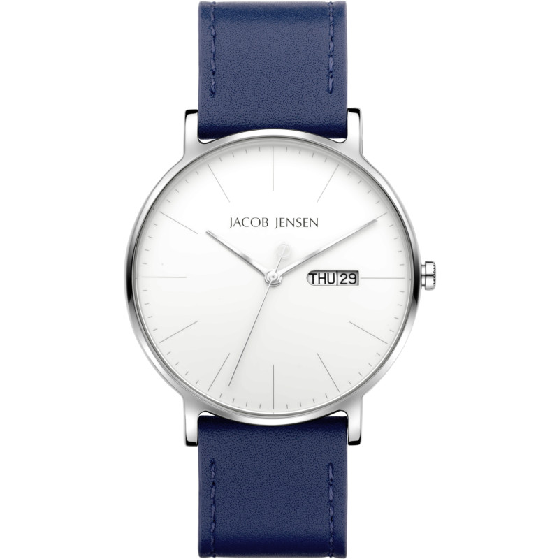 jacob-jensen-nordic-163-herenhorloge-van-zilverkleurig-titanium-en-met-blauwe-band-o-40-mm