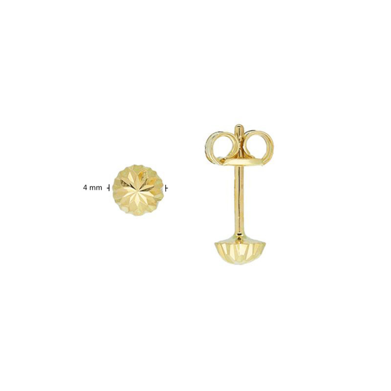 glow-206046004-gouden-ronde-gediamanteerde-oorknopjes-diameter-4-mm