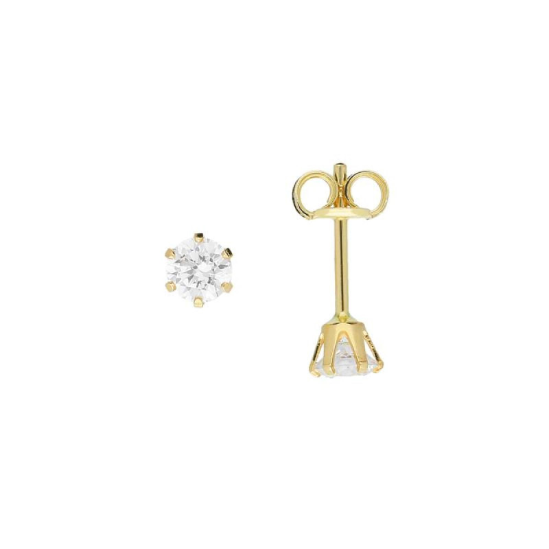 glow-206202204-gouden-ronde-oorstekers-met-transparante-zirkonia-diameter-4-mm