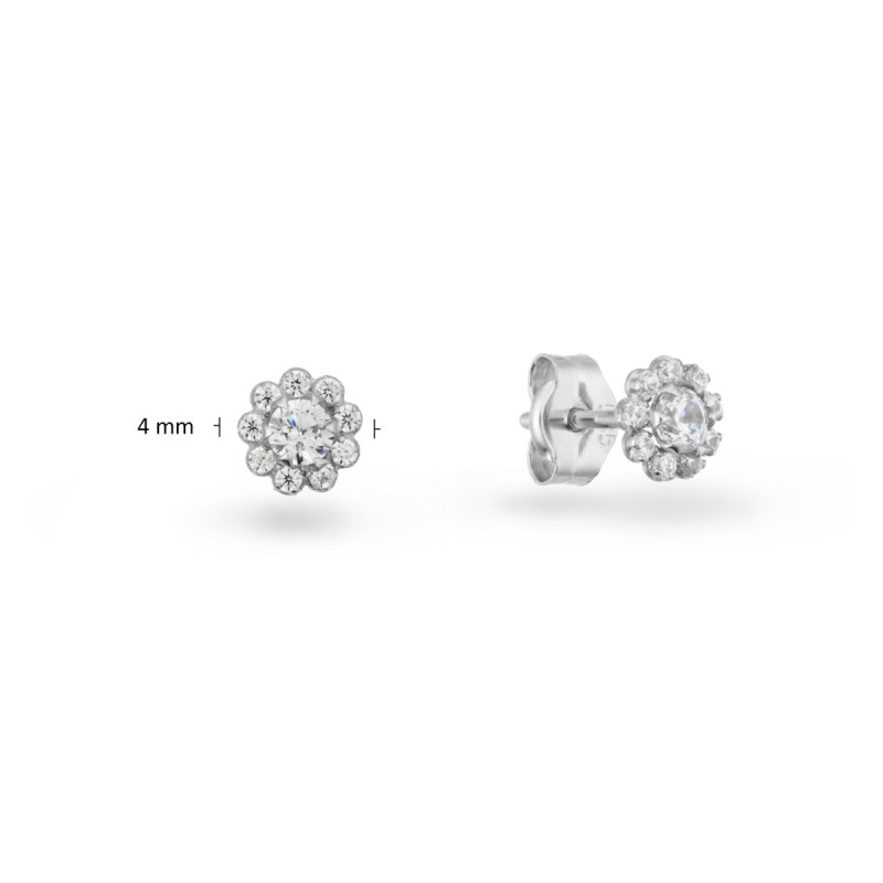 glow-206317800-gouden-oorstekers-met-bloemvorm-en-zirkonia-diameter-4-mm