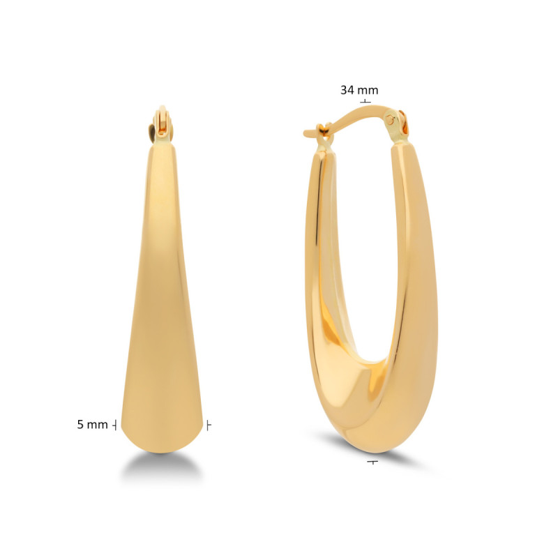 glow-207096500-gouden-oorringen-met-gedraaide-druppelvorm-13-mm-breed-hoogte-34-mm