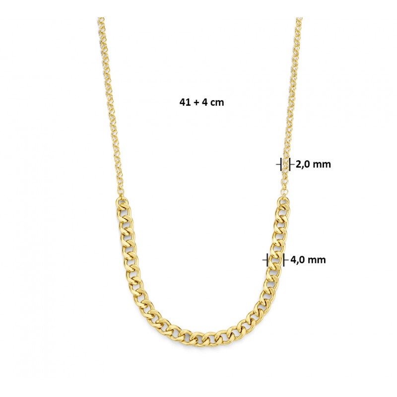 gold-plated-gourmet-ketting-4-mm
