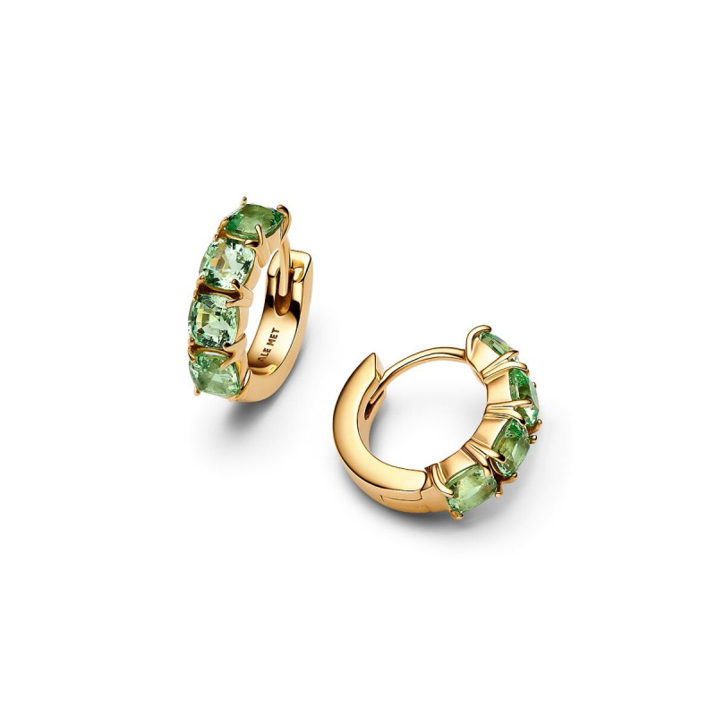 pandora-timeless-263851c01-groene-klapoorringen-gold-plated-hoogte-145-mm