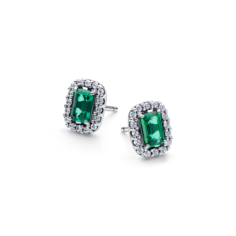 pandora-timeless-294501c01-zilveren-en-groene-rechthoekige-oorstekers-met-man-made-kristal