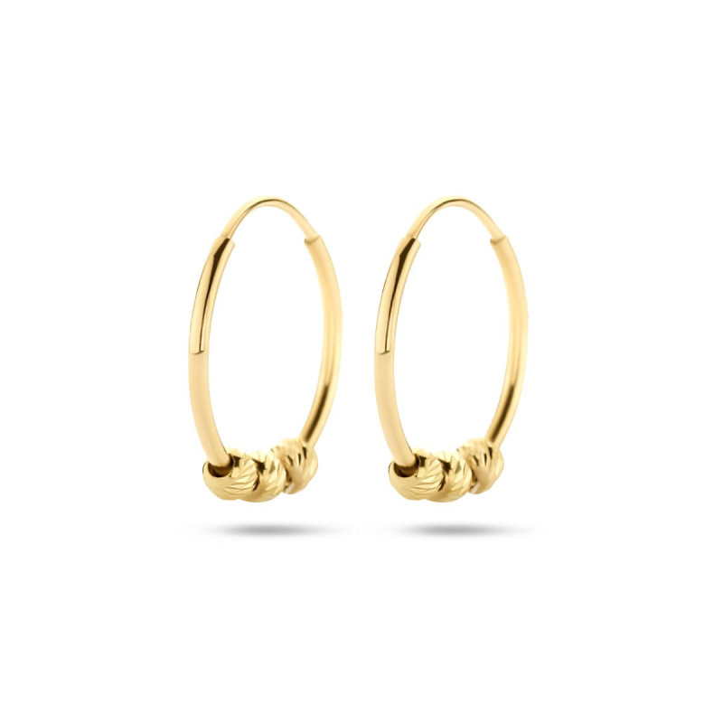 gouden-oorringen-met-hanger-drie-bolletjes