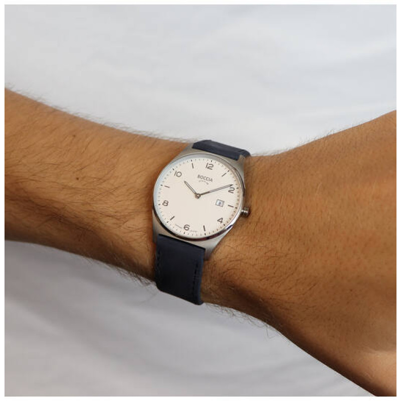 boccia-titanium-3655-01-herenhorloge-met-leren-band-en-witte-wijzerplaat-titanium-kast-o-38mm