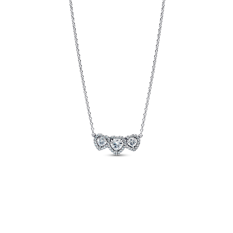 pandora-timeless-394412c01-45-zilveren-ketting-met-3-hartjes-en-zirkonias-lengte-45-cm