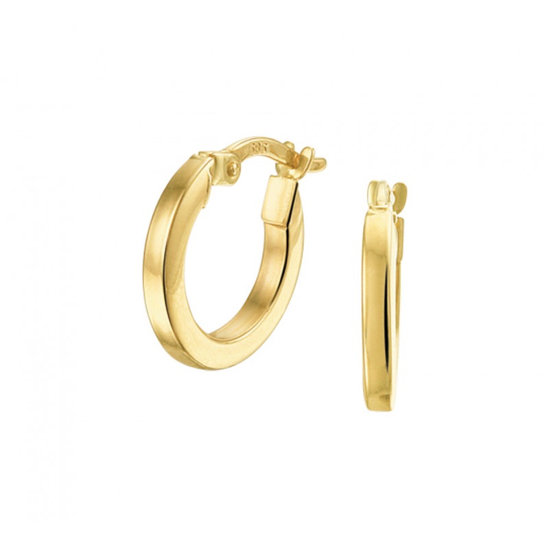 Gouden oorbellen 14-karaat mm 2 | Mostert Juweliers