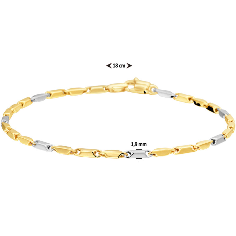 bicolor-gouden-armband