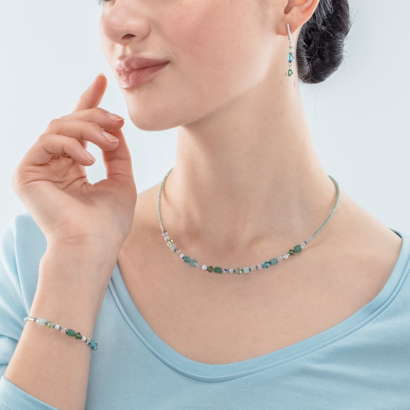 coeur-de-lion-ketting-princess-shape-4239-10-0522-zilverkleurig-met-blauw-groen-en-parels