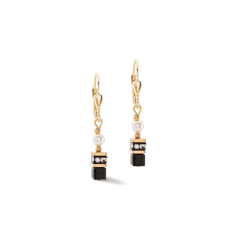 coeur-de-lion-oorhangers-sparkling-princess-4567-20-1300-goudkleurig-met-zwart